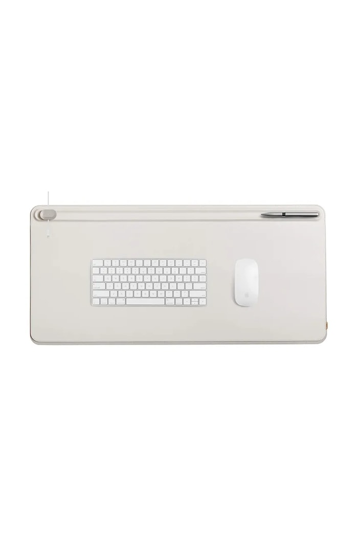 Lifestyle Orbitkey suport de birou Stone L 89,6 x 42,3 x 0,5 cm DKMT.LG1.STGY bej