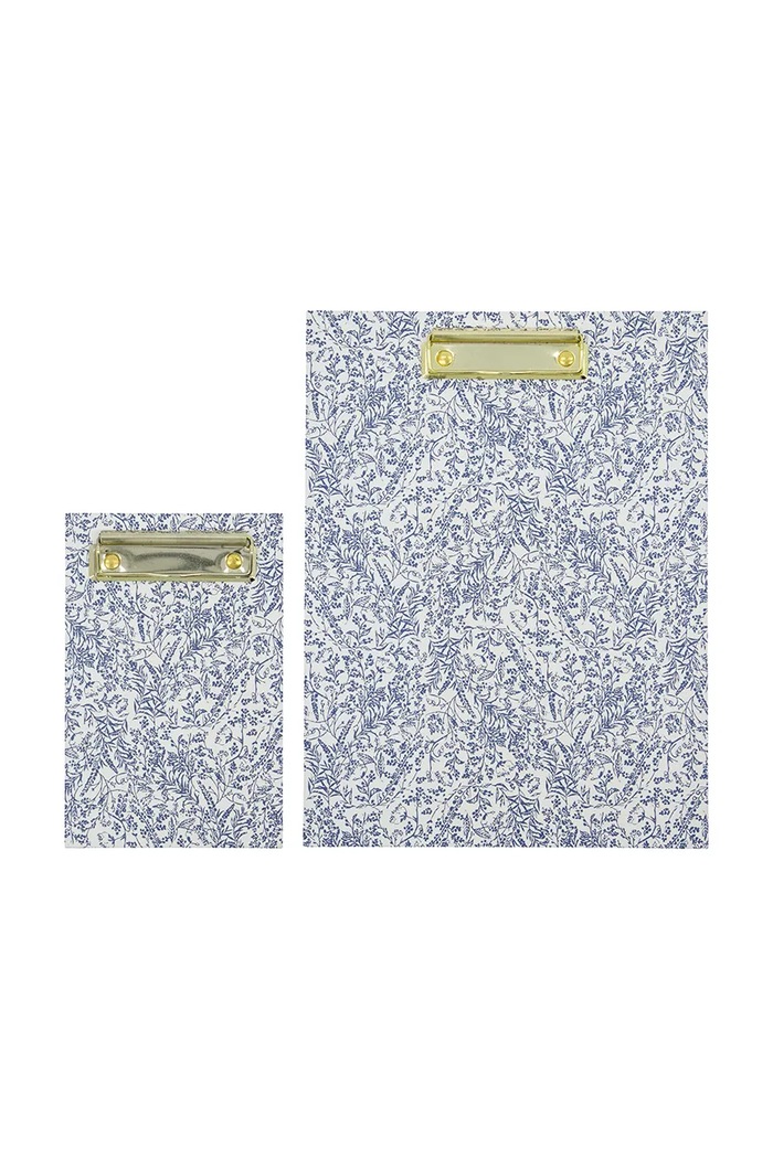 Psací podložka House Doctor HDClip 24 x 32 cm 2-pack modrá 202741290