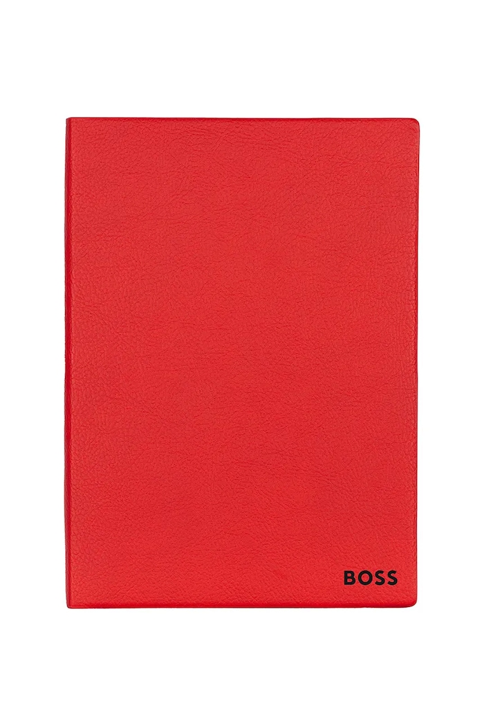 BOSS caiet Essential Red Lined A5 HNH121PL rosu AA00