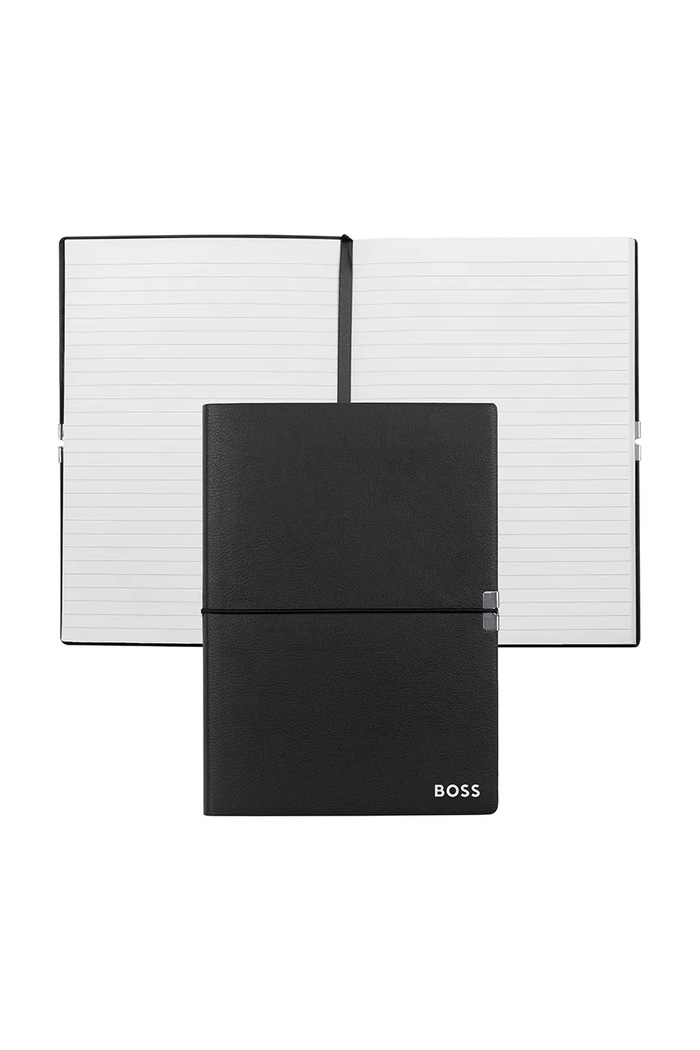 BOSS caiet Elegance Black Line A5 negru HNH124AL
