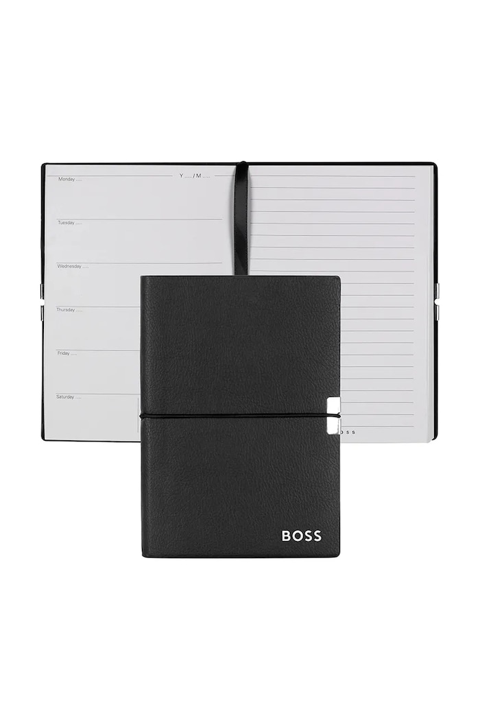 Caiet Elegance A6 BOSS HNM124AA negru