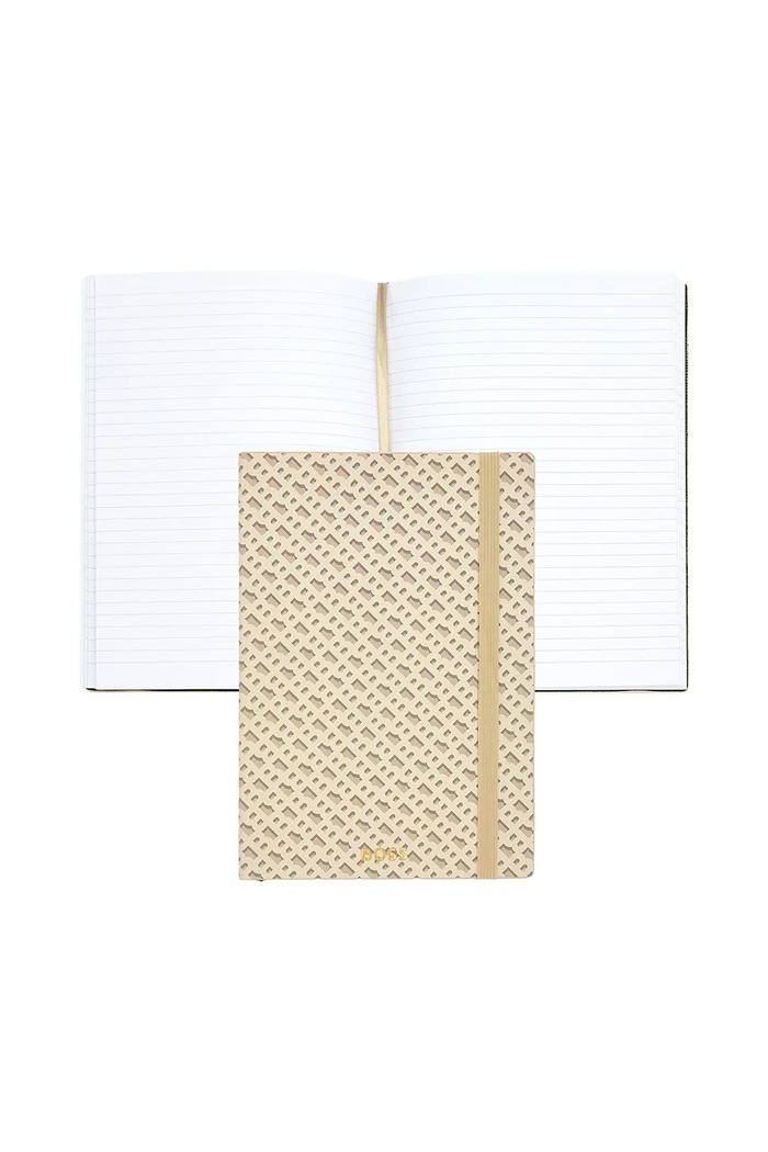 BOSS caiet Monogram A5 HNH412GL bej