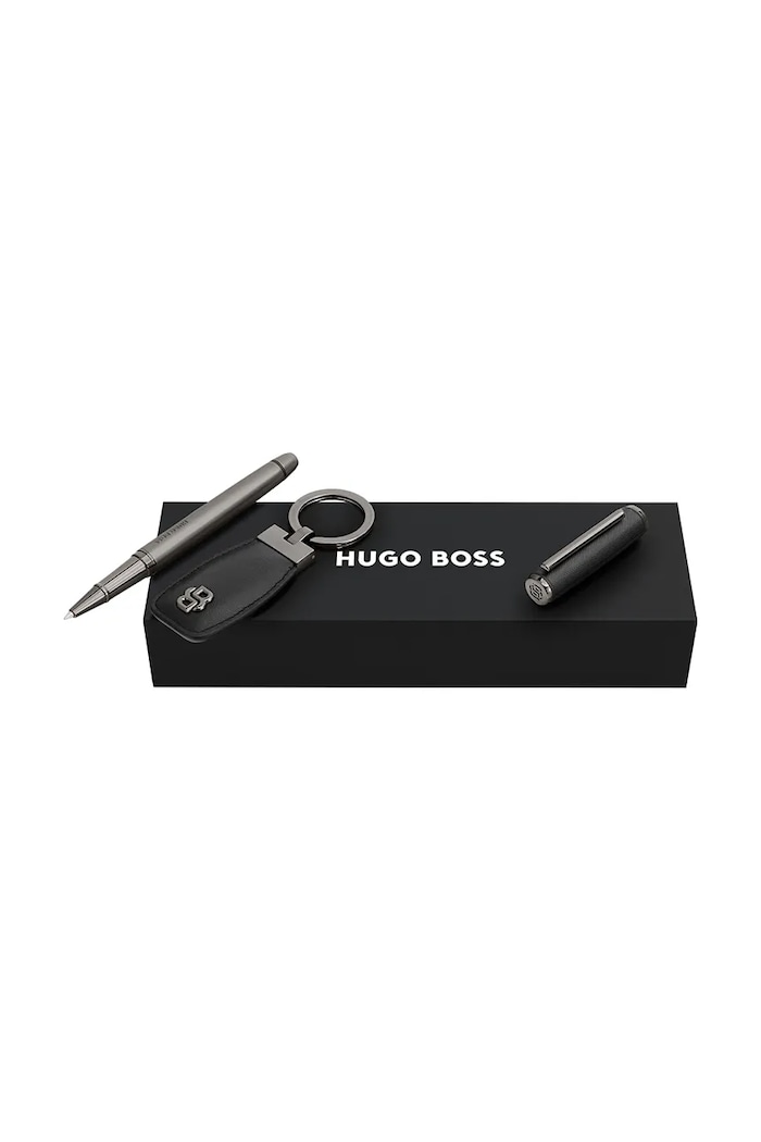 Komplet kemičnega svinčnika in obeska BOSS Black & Gun 20 x 6,2 x 3,5 cm črna HPKR519D