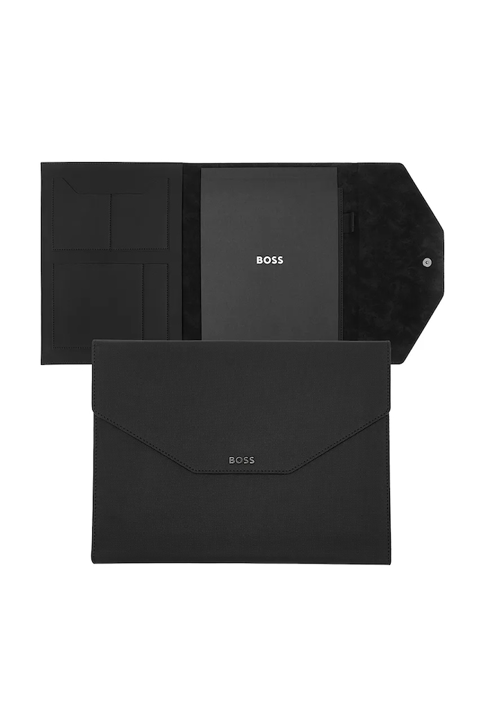 BOSS dosar de documente Folder Rive A4 33 x 27,5 x 3,5 cm negru HDF414A