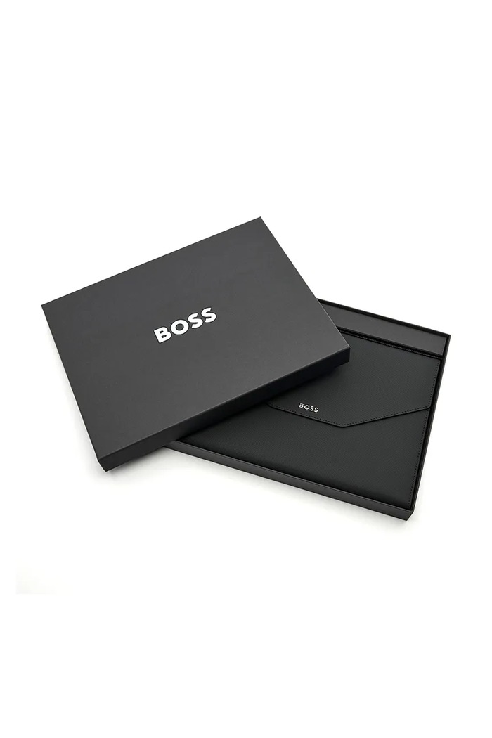 BOSS dosar de documente Folder Rive A4 33 x 27,5 x 3,5 cm HDF414A negru