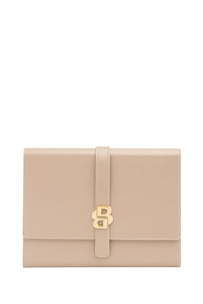BOSS dosar de documente Double B A5 23 x 18 x 2,5 cm bej HDM520Q