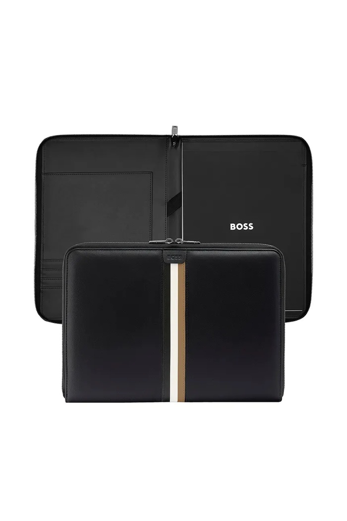 Lifestyle BOSS dosar de documente Iconic Black A4 32 x 23 x 2,5 cm HTA521A negru