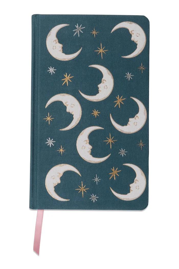Bilježnica Designworks Ink Celestial Bookcloth 21 x13 cm tirkizna JB85.2224EU