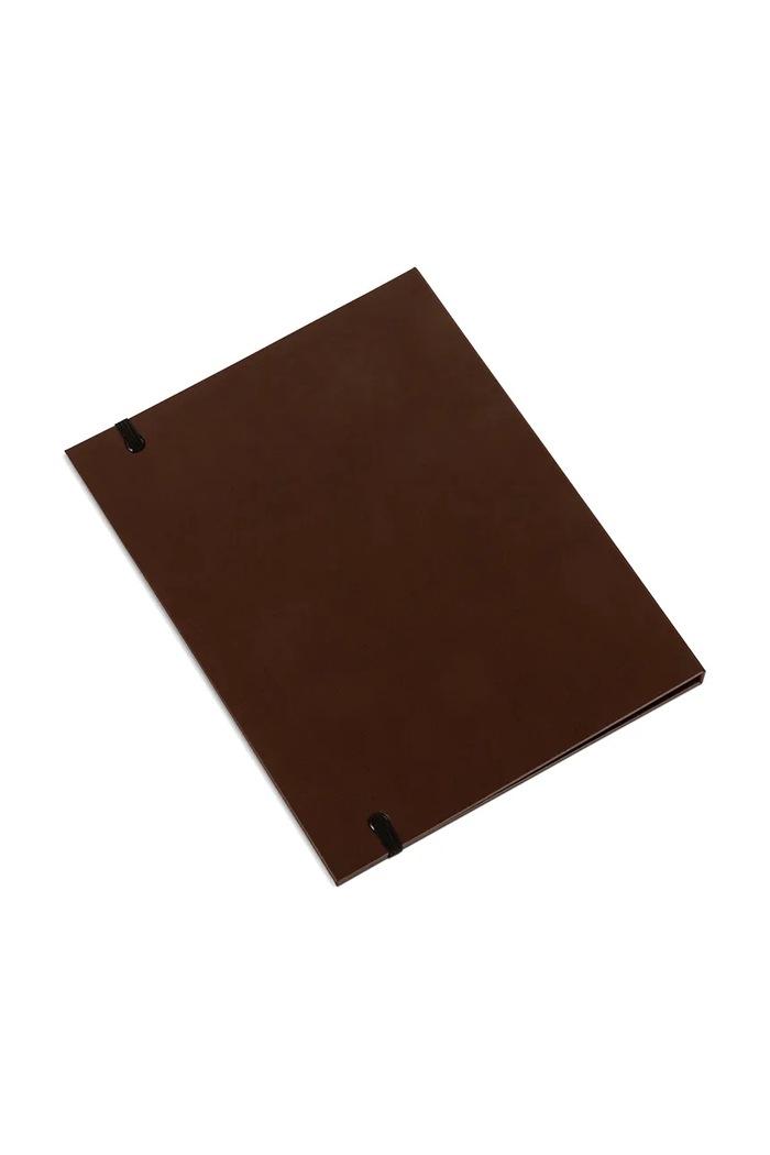Bigso Box of Sweden dosar de documente Paulina A4 23,5 x 31,5 x1,5 cm 8081R3002S01.99 maro AA00