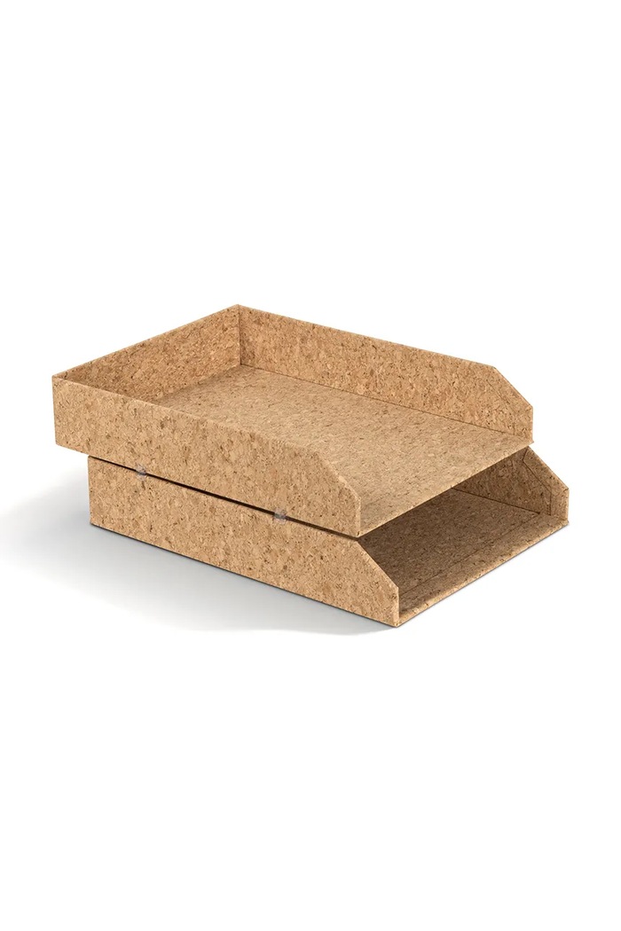 Bigso Box of Sweden organizer na dokumenty Hakan 23 x 31 x 6 cm 2-pack 7892N4001.99 brązowy AA00