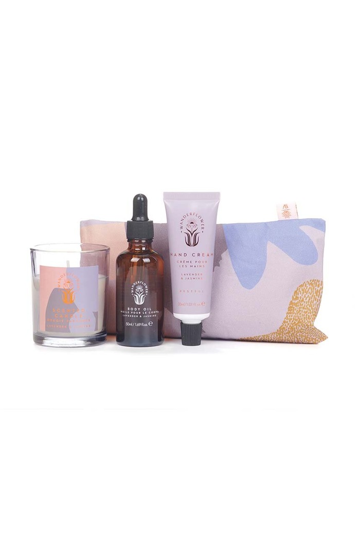 Set proizvoda za opuštanje Wanderflower Dream Drifter Pre Sleep Ritual 4-pack šarena WFL0023DD