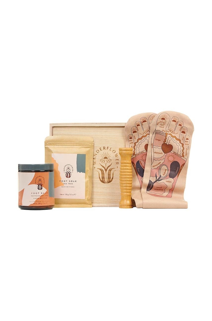 Set za refleksologiju Wanderflower Down to Earth Reflexology 4-pack šarena WFL.GT.0004.CM