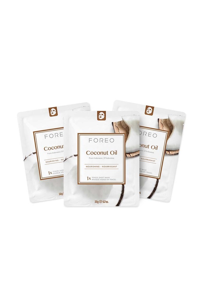 Výživná maska pro dehydrovanou pleť FOREO Farm To Face Sheet Mask 3-pack F0330 vícebarevná AA00