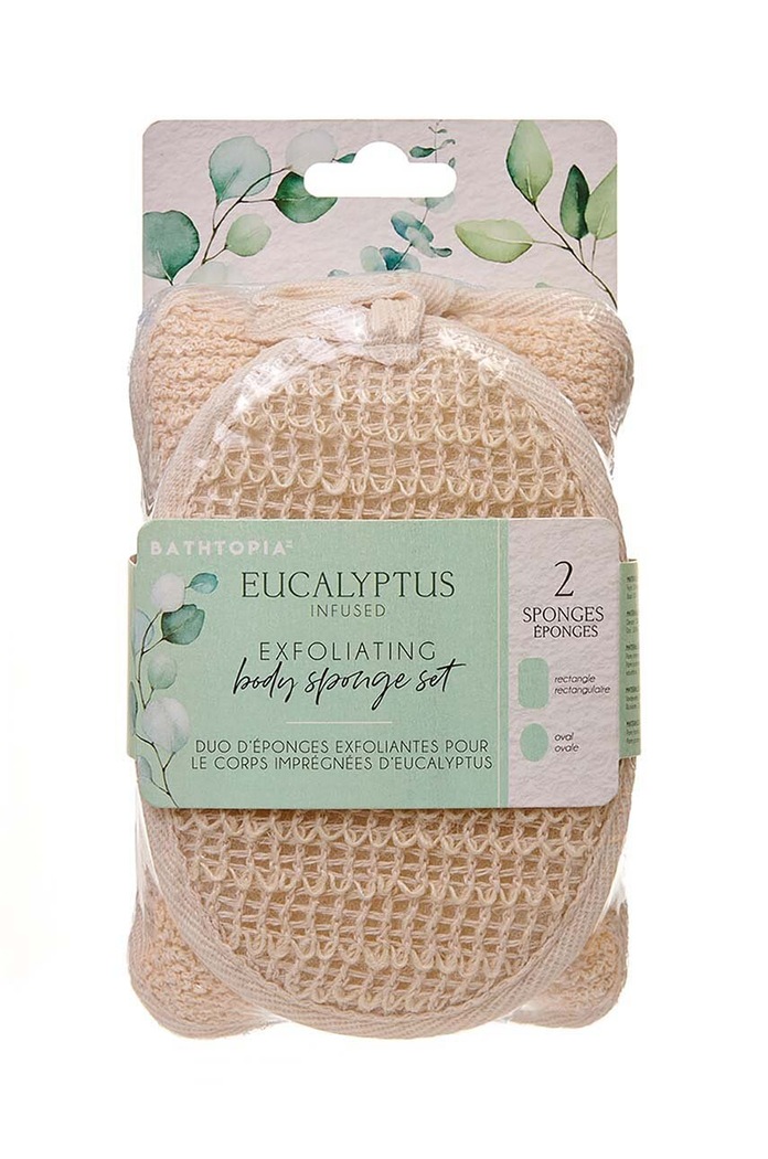 Set spužvica za piling tijela Danielle Beauty Bathopia 2-pack DC0022GR