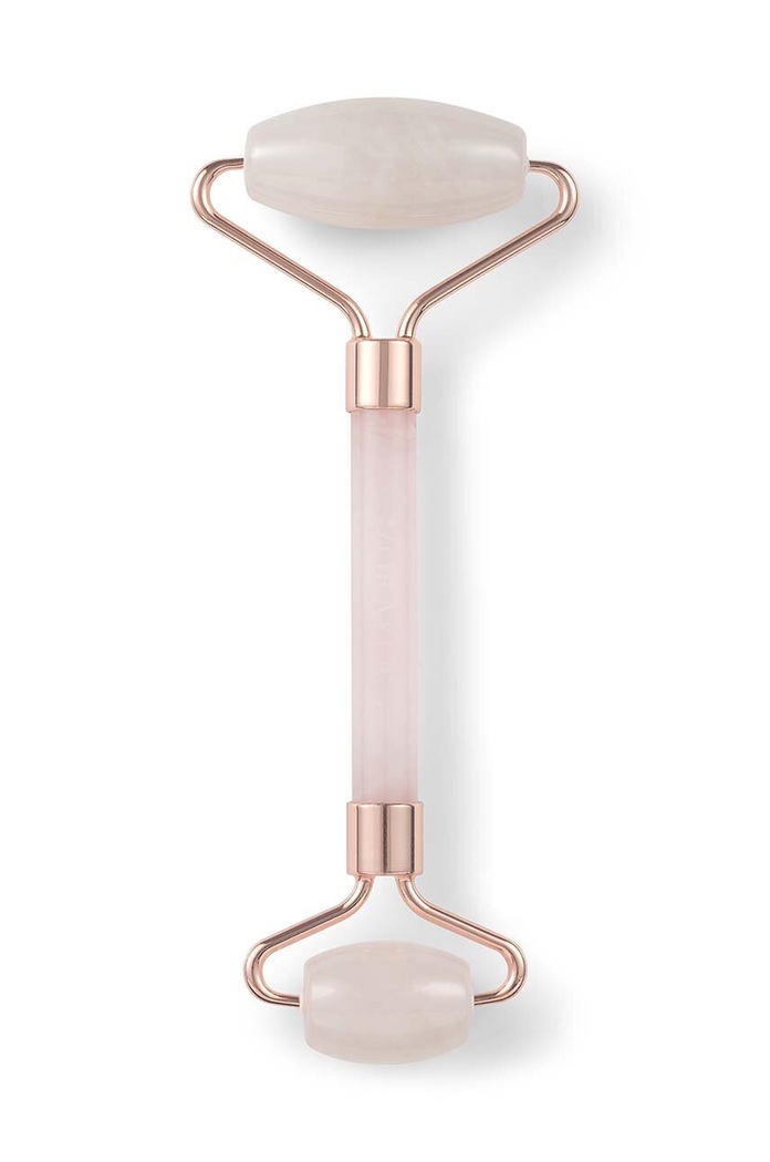 Masážní váleček na obličej Zoë Ayla Luxurious Rose Quartz růžová QUARTZ.ROLL