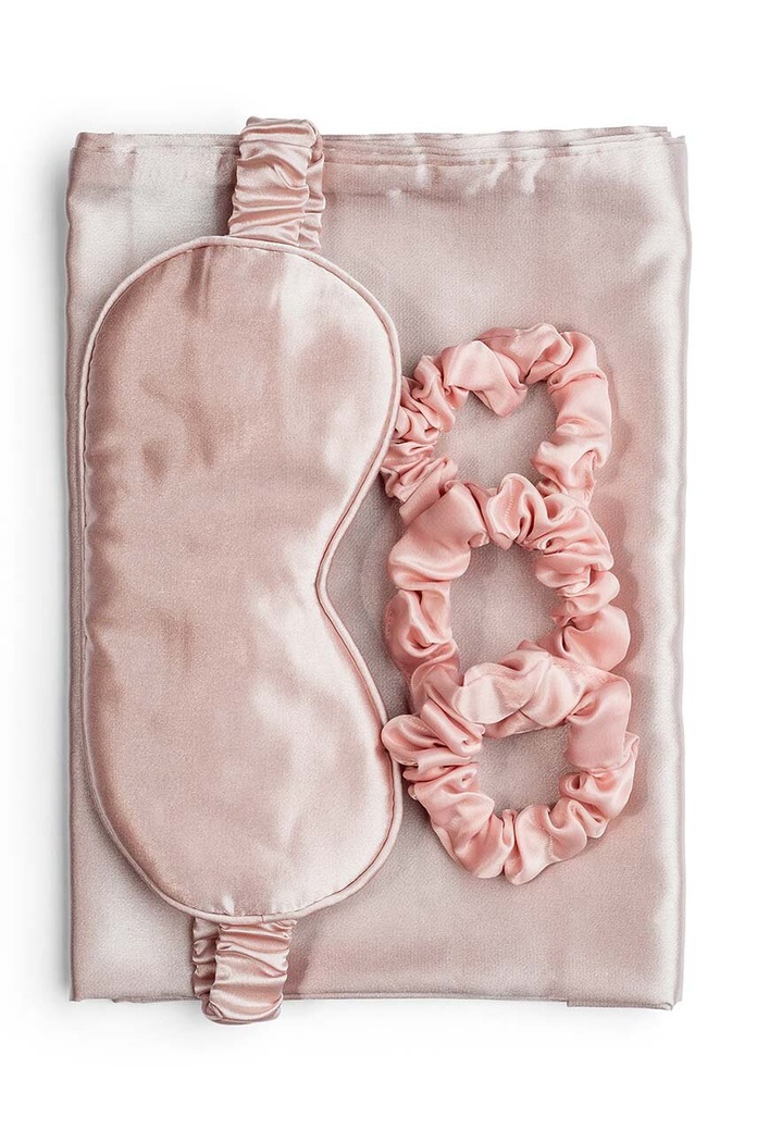 Σετ αξεσουάρ ύπνου Zoë Ayla Silky Sleep Set in Pink 5-pack N.SILKY.SET.PI ροζ AA00