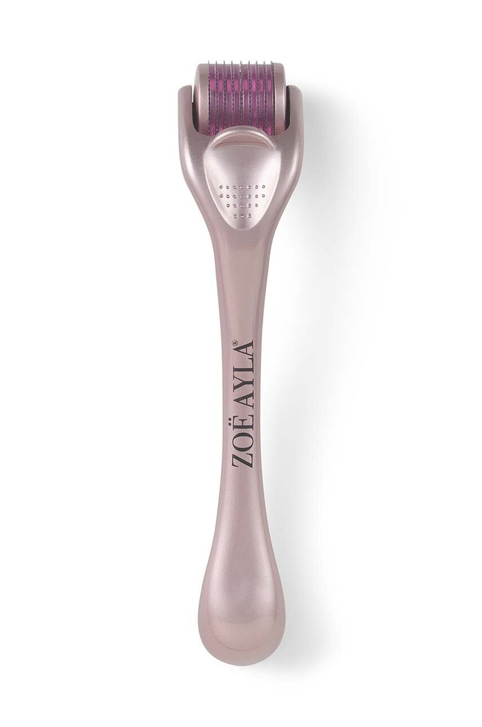 Mikrojehličkový dermaroller Zoë Ayla Micro-Needling Derma Roller růžová MICRO.ROLL