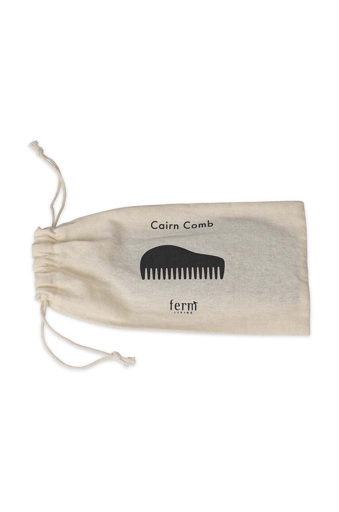 Χτένα ferm LIVING Cairn Comb 1104267458 καφέ AA00