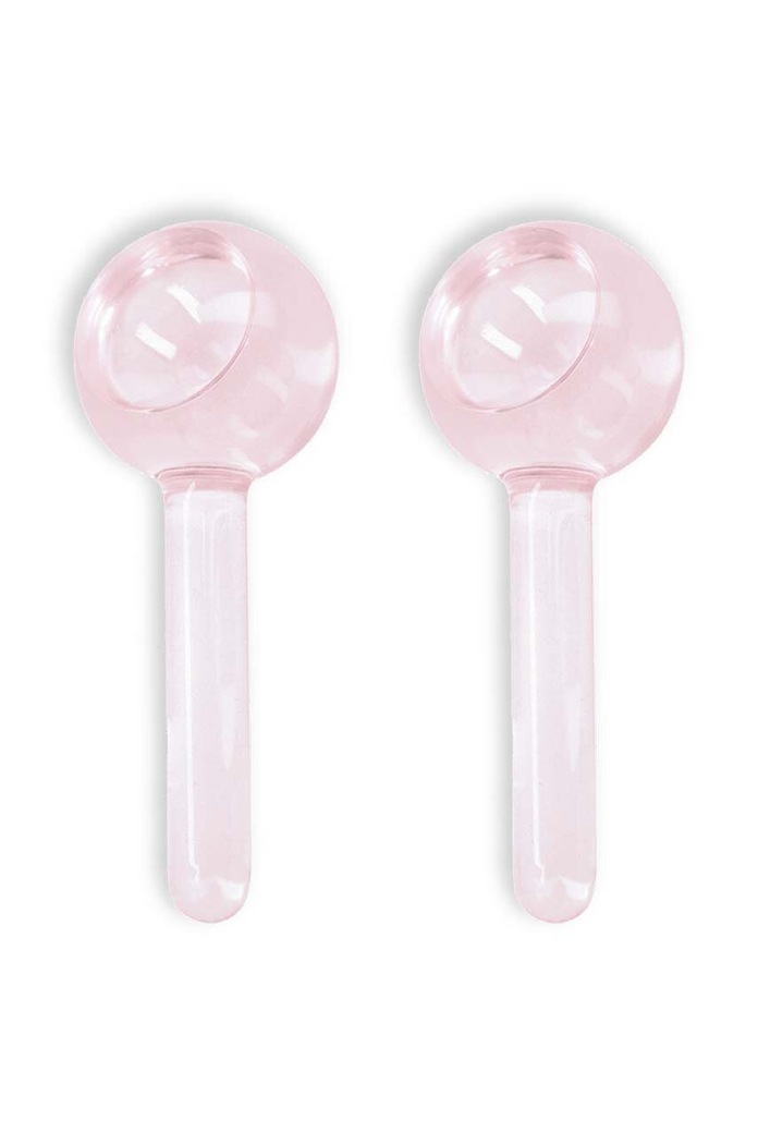The Vintage Cosmetics Company masażer do twarzy 2 Piece Ice Globes 2-pack różowy 2IGP2
