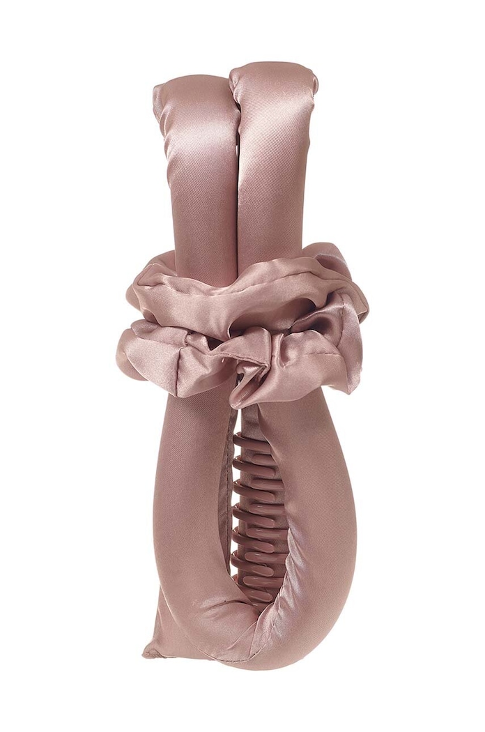 Wanderflower opaska do loków Heatless Curlers Set różowy WFL0057HC