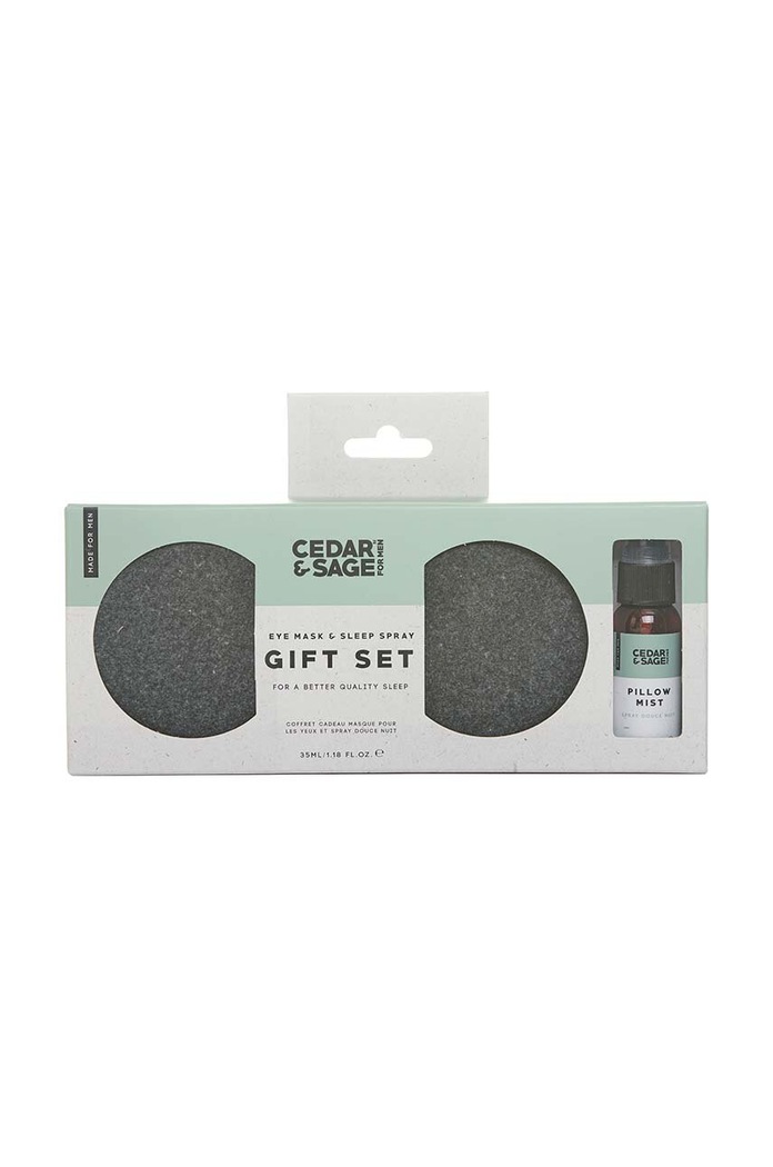 Súprava očnej masky a izbovej hmly Cedar & Sage Eye Mask and Sleep Spray Gift Lavender viacfarebná ML0010DG