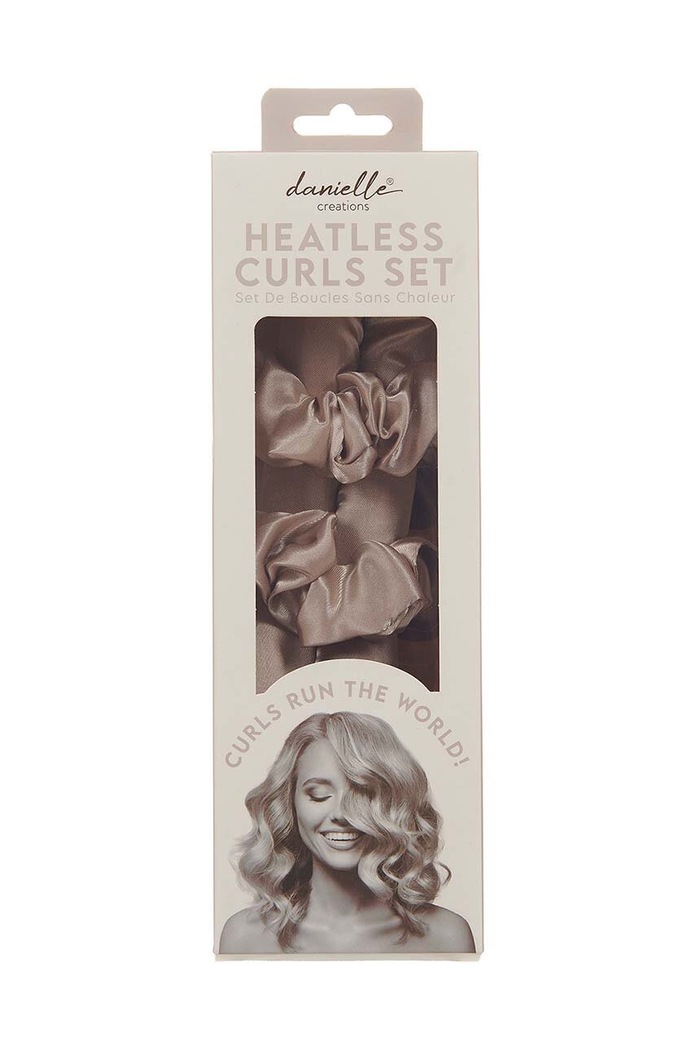 Traka za uvijanje kose Danielle Beauty Heatless Curls Set šarena DC0168GR