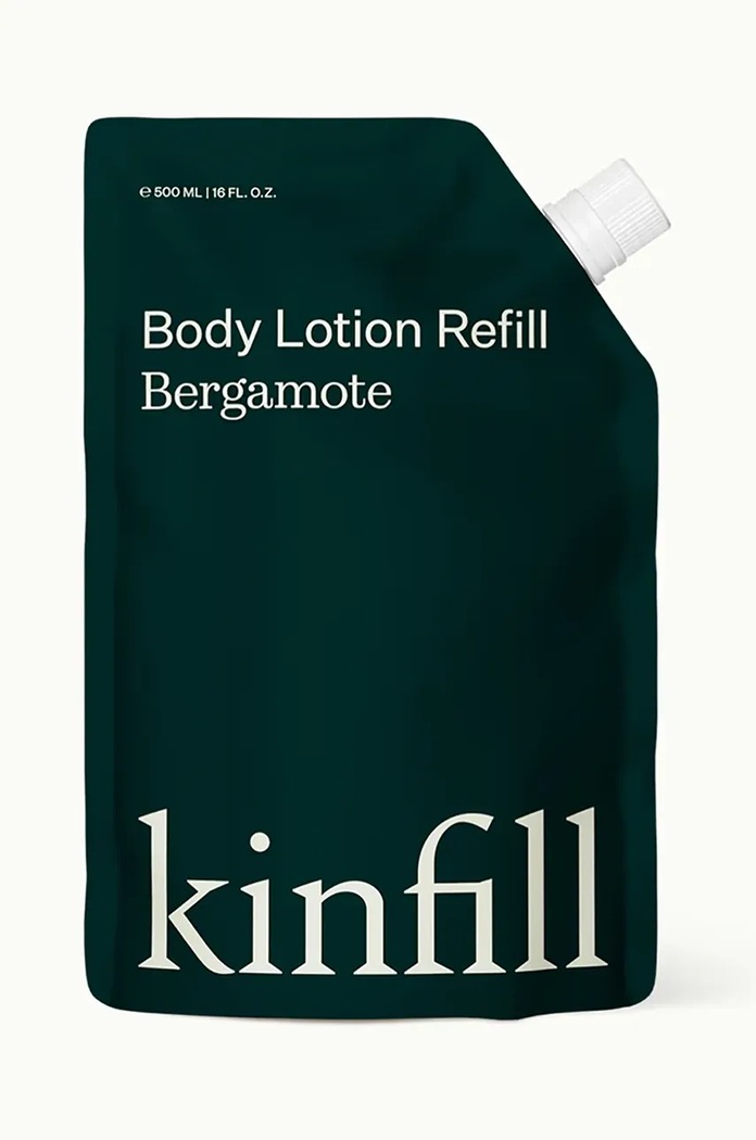 Punjenje losiona za tijelo Kinfill Bergamote 500 ml zelena KFHC00104.02.R