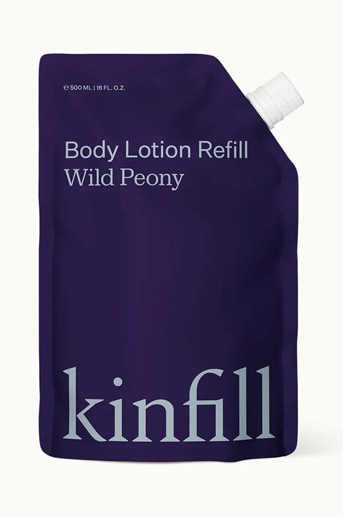 Punjenje losiona za tijelo Kinfill Wild Peony 500 ml mornarsko plava KFHC00104.01.R