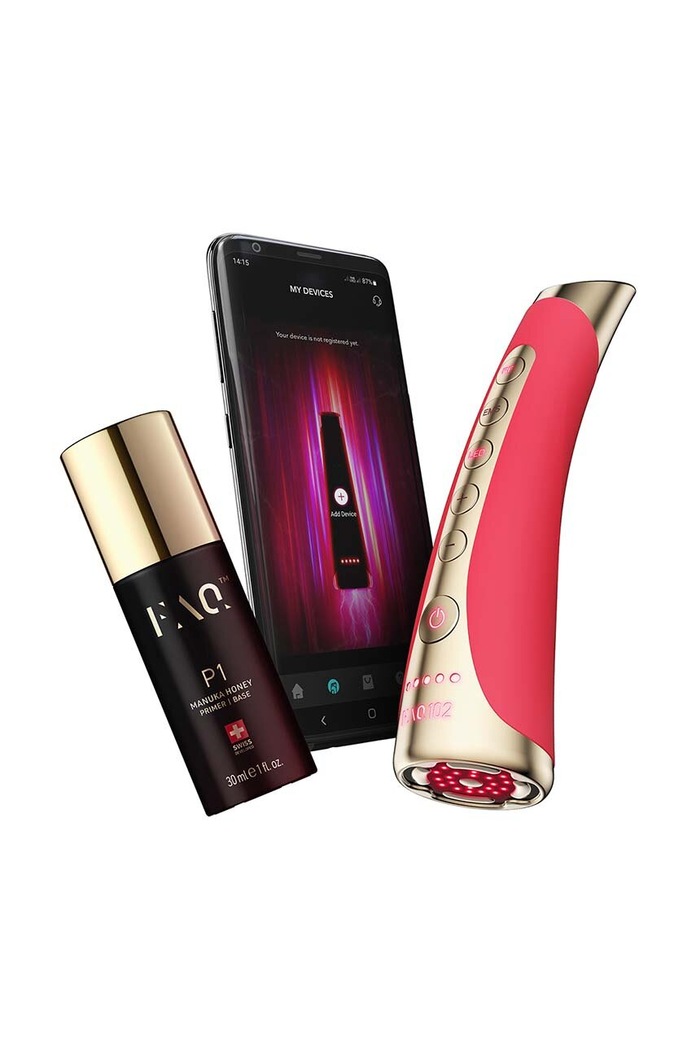Home SPA FOREO aparat pentru tratament anti-aging FAQ 102 Pink Ruby F0044 multicolor