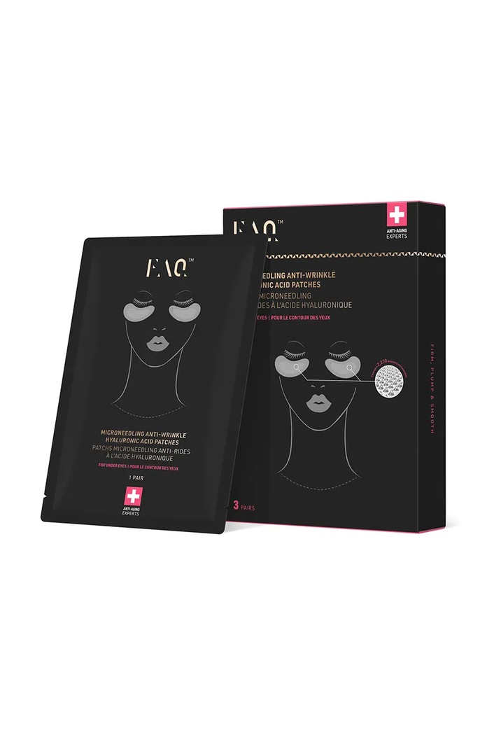 FOREO mikroigłowe, przeciwzmarszczkowe plastry z kwasem hialuronowym pod oczy FAQ™ Microneedling Anti-Wrinkle Patches for Undereye multicolor F0204