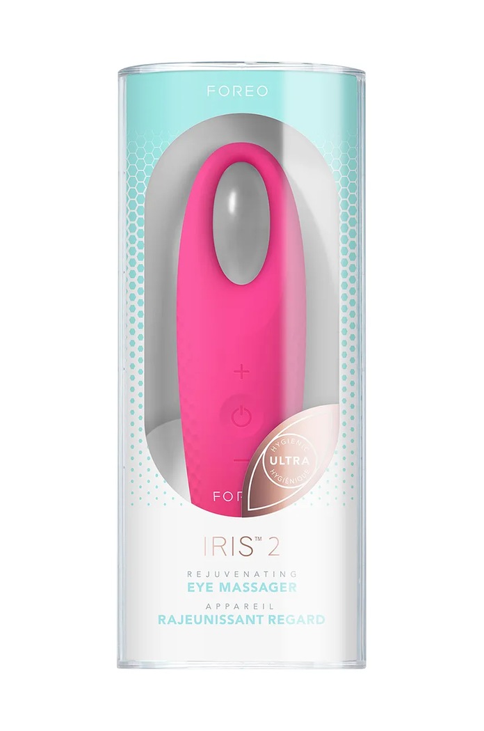 Domači SPA Revitalizacijski masažni pripomoček za predel okoli oči FOREO IRIS 2 Eye Massager Fuchsia F0637 pisana