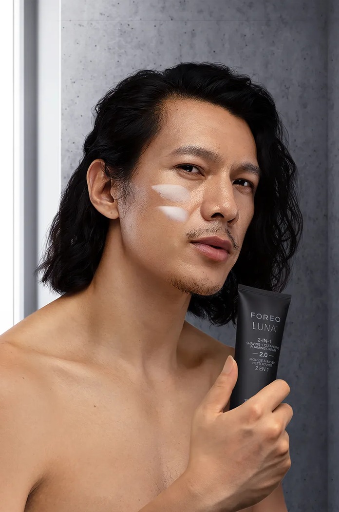 Αφρός προσώπου 2 σε 1 για άνδρες FOREO LUNA™ 2-in-1 Shaving + Cleansing Foaming Cream 100 ml F1191 πολύχρωμο AA00