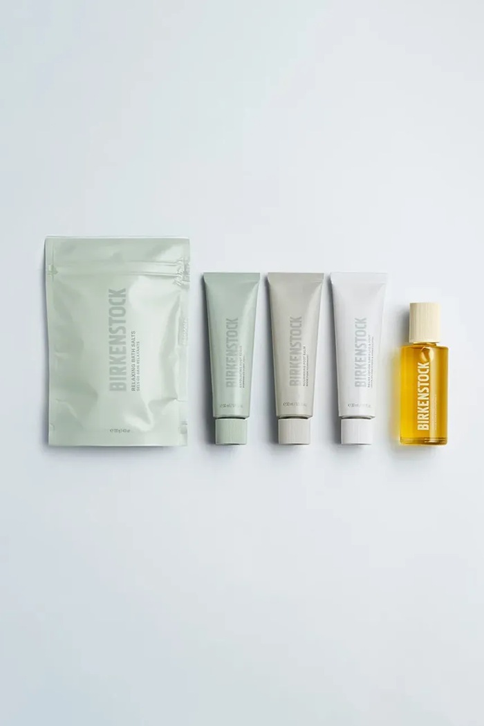 Комплект за грижа за тялото Birkenstock Care Essentials - Discovery Kit (5 броя) бежов 1030481