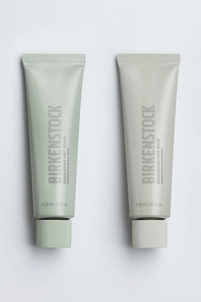 Home SPA Birkenstock exfoliant revitalizant pentru picioare și loțiune hrănitoare pentru picioare Foot Care Essentials 2 x 30 ml 1030522 bej