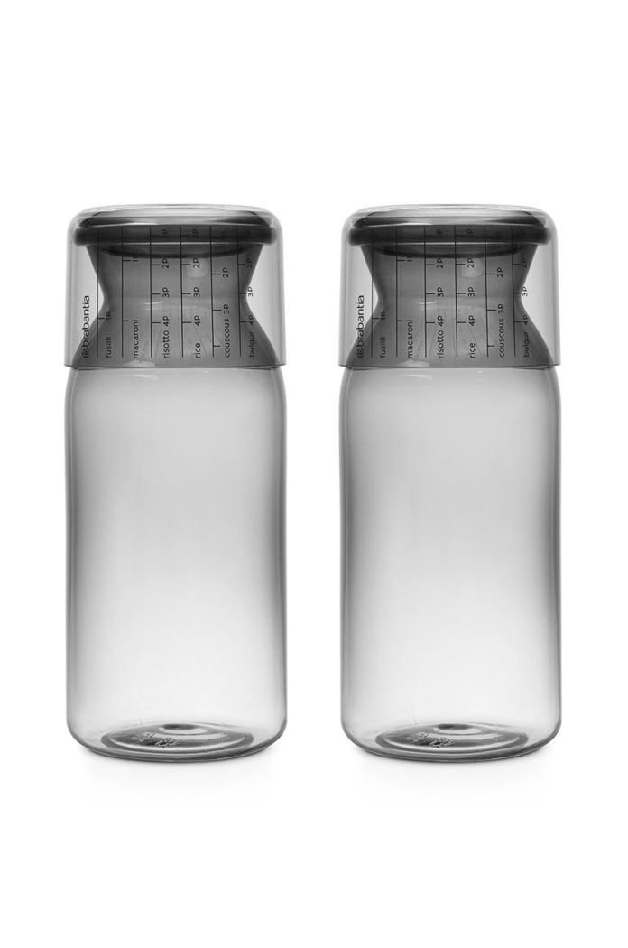 Brabantia set de recipiente de depozitare (2-pack) gri 290329