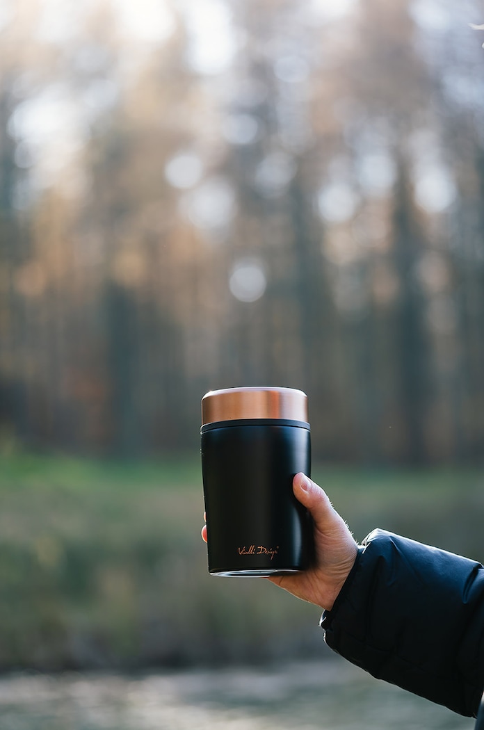 Obědová termoska Vialli Design 8067 žlutá