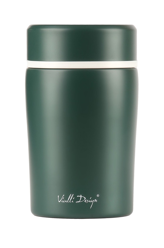 Termoska na jedlo Vialli Design Fuori 500 ml zelená 7749