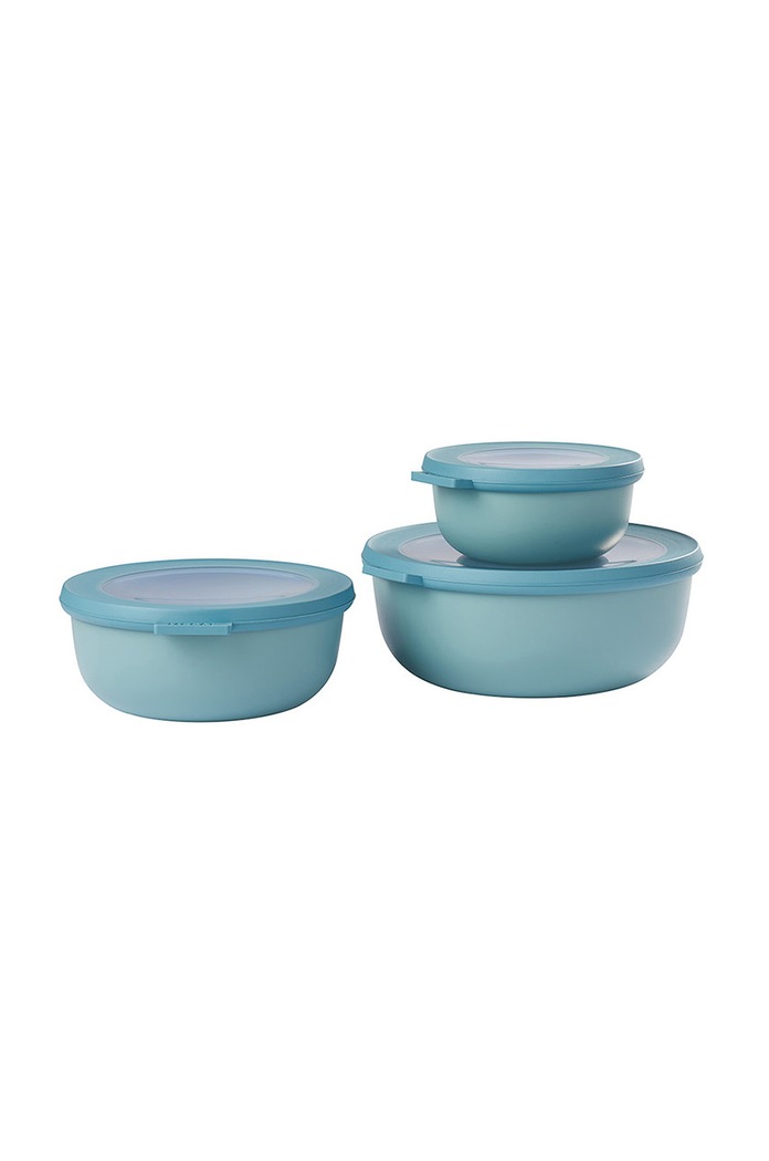 Mepal zestaw misek wielofunkcyjnych Cirqula 0,35/0,75/1,25L (3-pack) zielony 106230092400
