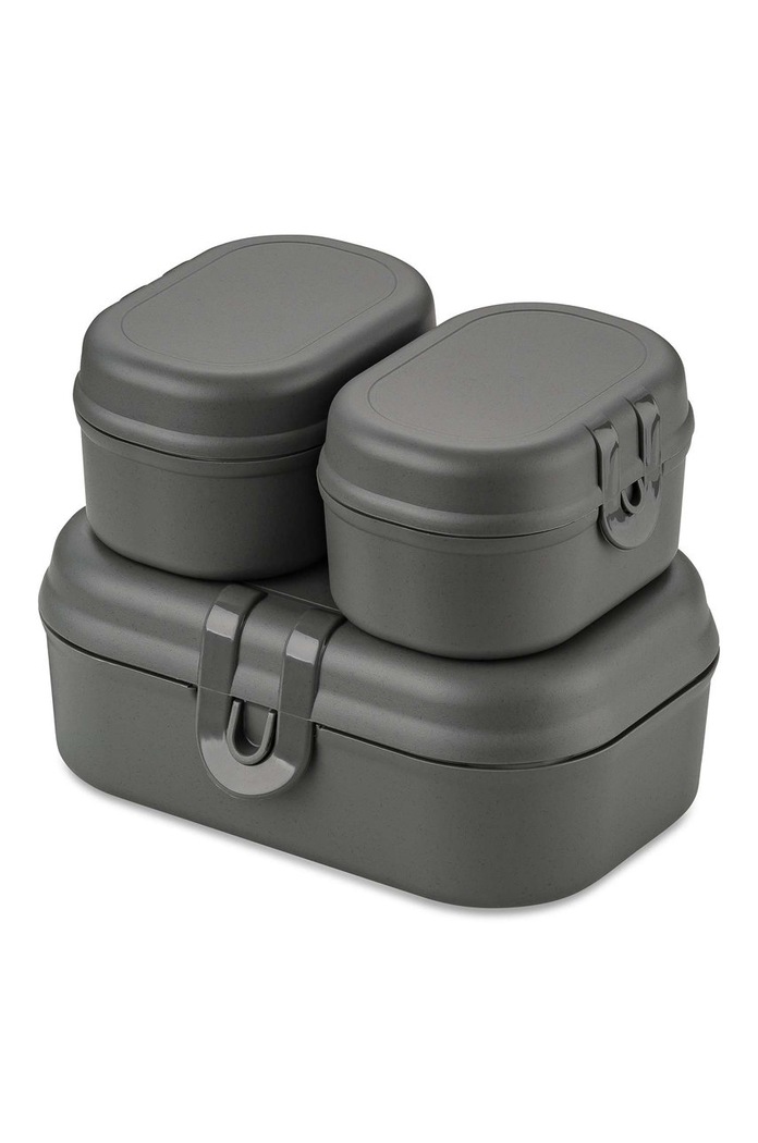 Koziol lunchbox (3-pack) szary 7151701