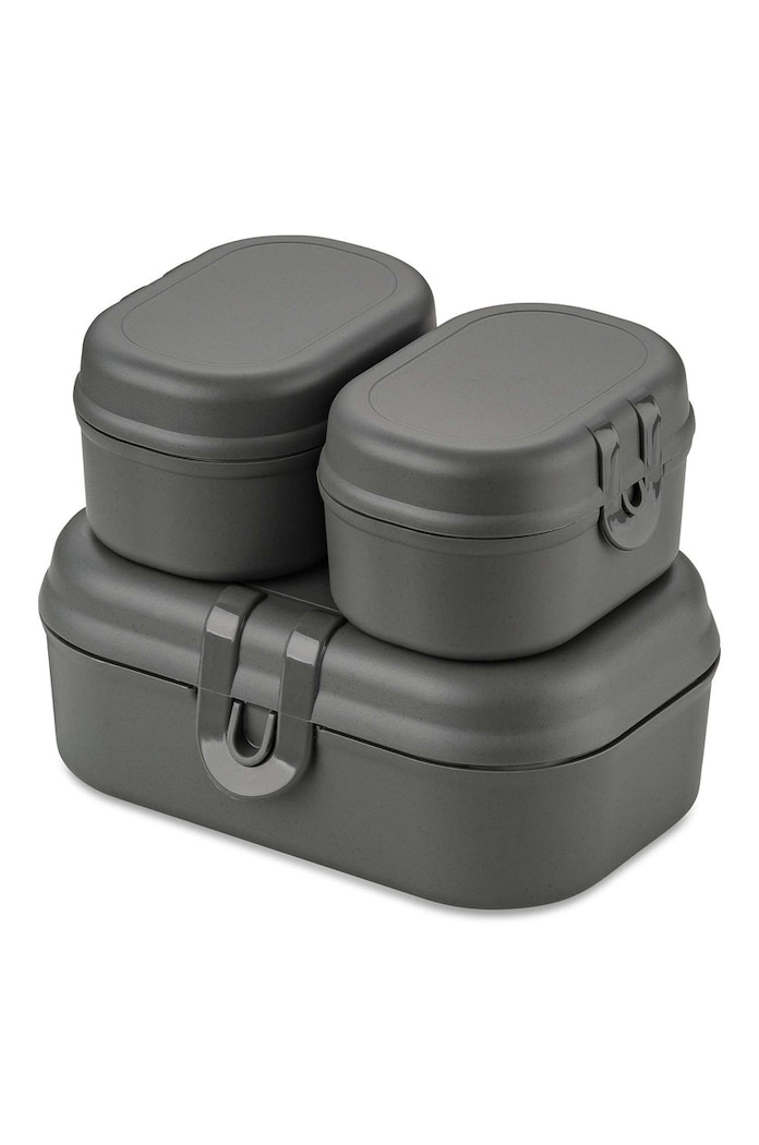 Koziol lunchbox (3-pack) szary 7151701