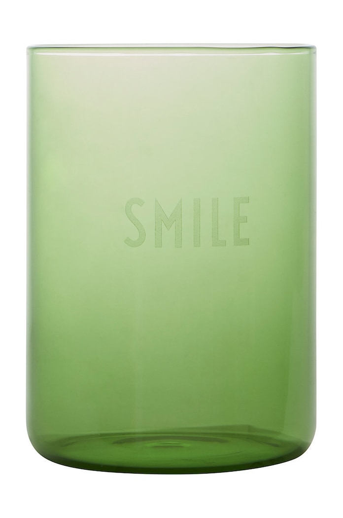 Design Letters Üveg zöld 10106000GREENSMILE