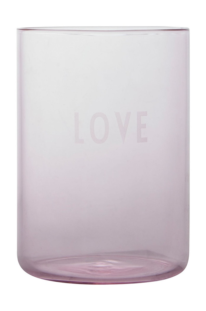 Sklenka Design Letters 250 ml růžová 10106000ROSELOVE