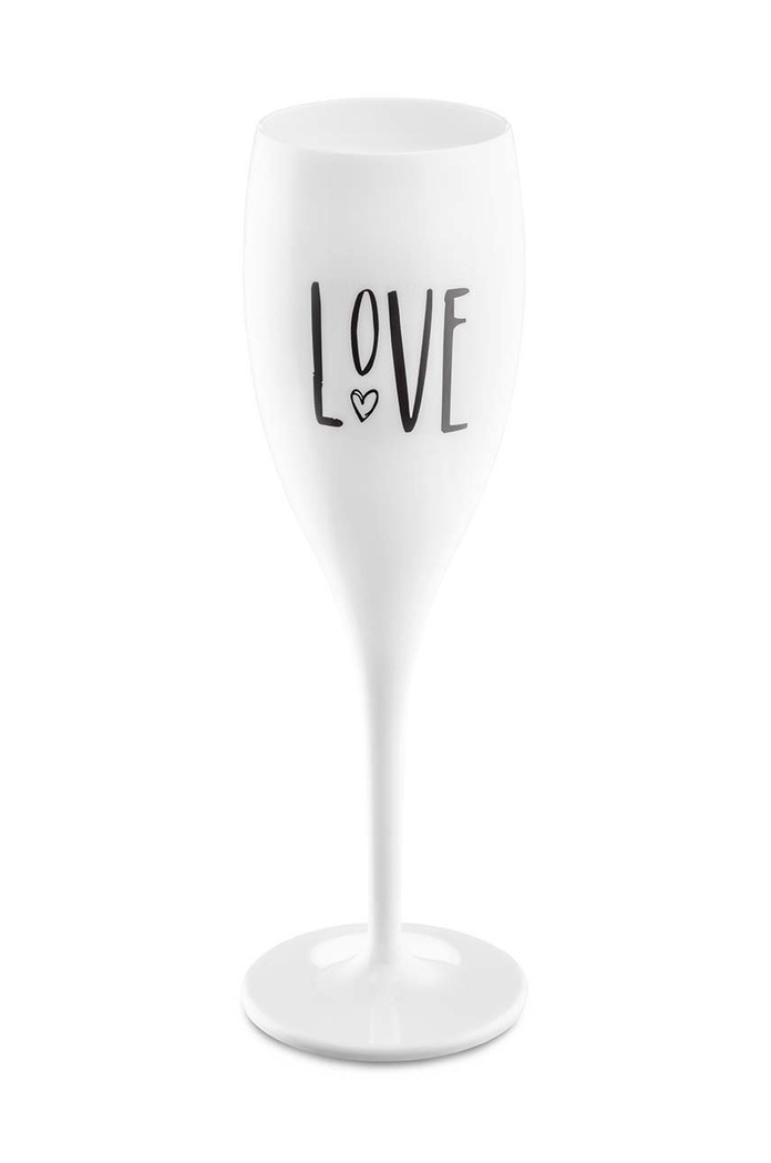 Koziol Zestaw kieliszków do szampana Superglas 100ml 6-pack biały 3780525
