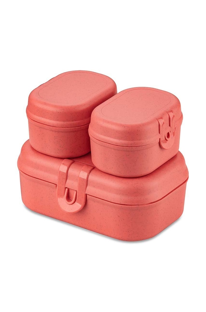 Koziol lunchbox (3-pack) pomarańczowy 7151704