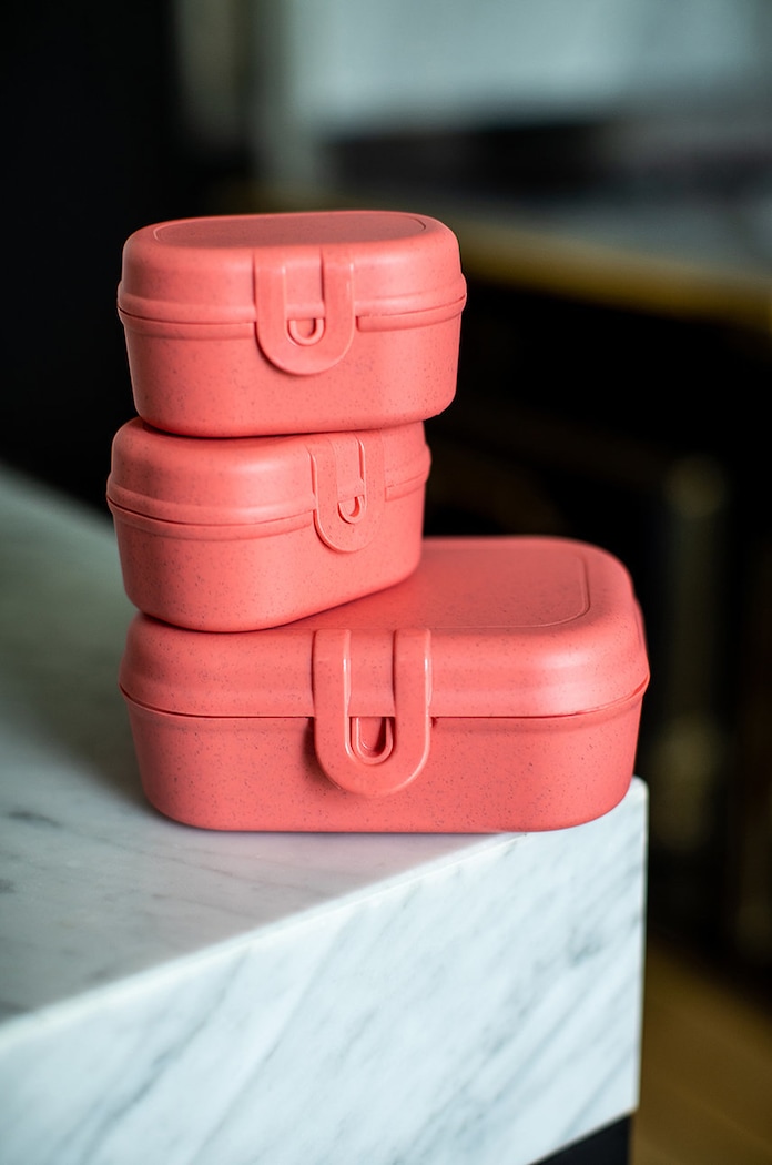 Koziol lunchbox (3-pack) 7151704 pomarańczowy