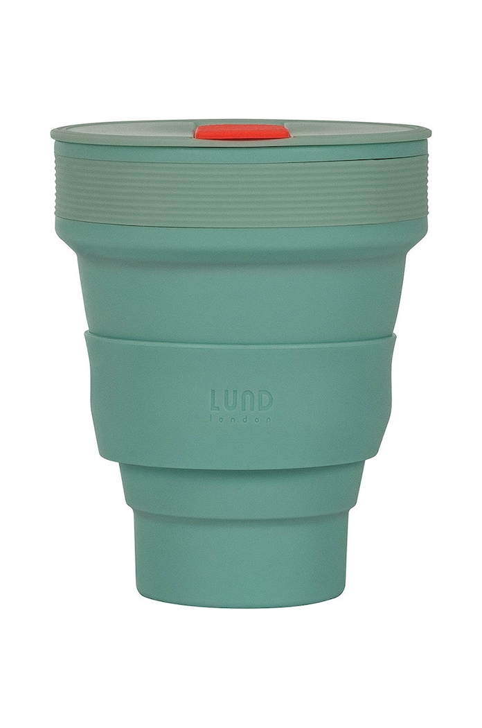 Lund London ceașcă pliabilă Collapsible Cup turcoaz 7434