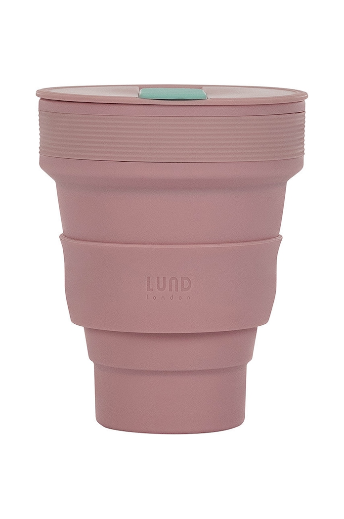 Lund London ceașcă pliabilă Collapsible Cup roz 7435
