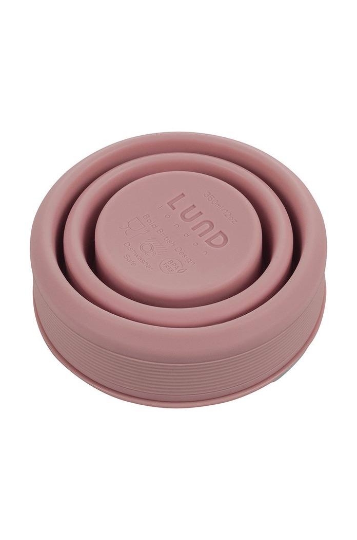Lund London ceașcă pliabilă Collapsible Cup roz 7435