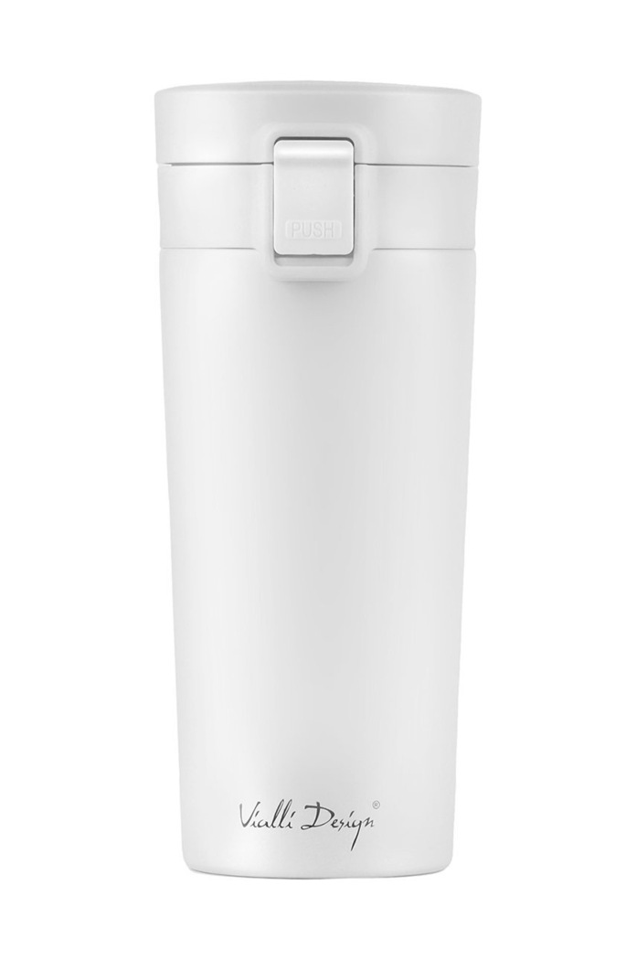 Vialli Design Ισοθερμική κούπα Fuori 400 ml λευκό 7664.