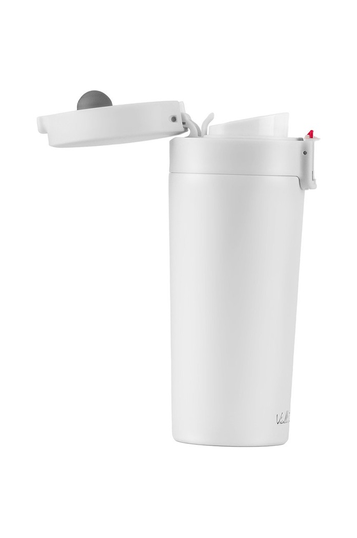Αξεσουάρ Vialli Design Ισοθερμική κούπα Fuori 400 ml 7664. λευκό